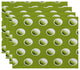Decorative Holiday Placemat, Set of 4 Geometric, Green