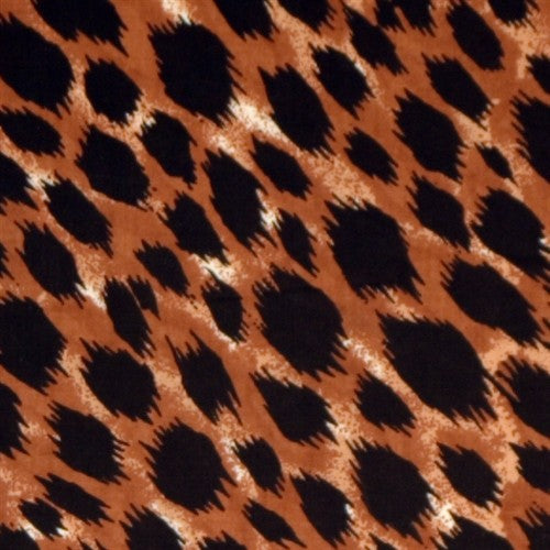 Pillow Decor Cheetah Print Cotton Small Throw Pillow, 17"x17"