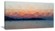 "Sky Sea And Beach Abstract Vector View"  Seascape Art Canvas, 32"x16"