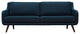 Modern Azure Verve Upholstered Sofa