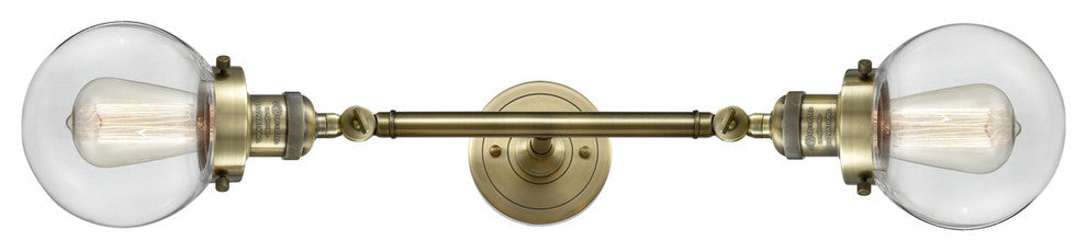 Innovations Lighting 2 Light Adjustable Vanity Light