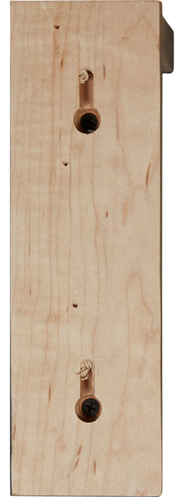 2 1/2"W x 8 3/4"D x 8 1/4"H Reece Shelf Bracket, Alder