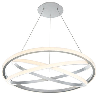 Veloce 36" LED Chandelier 3000K, Titanium