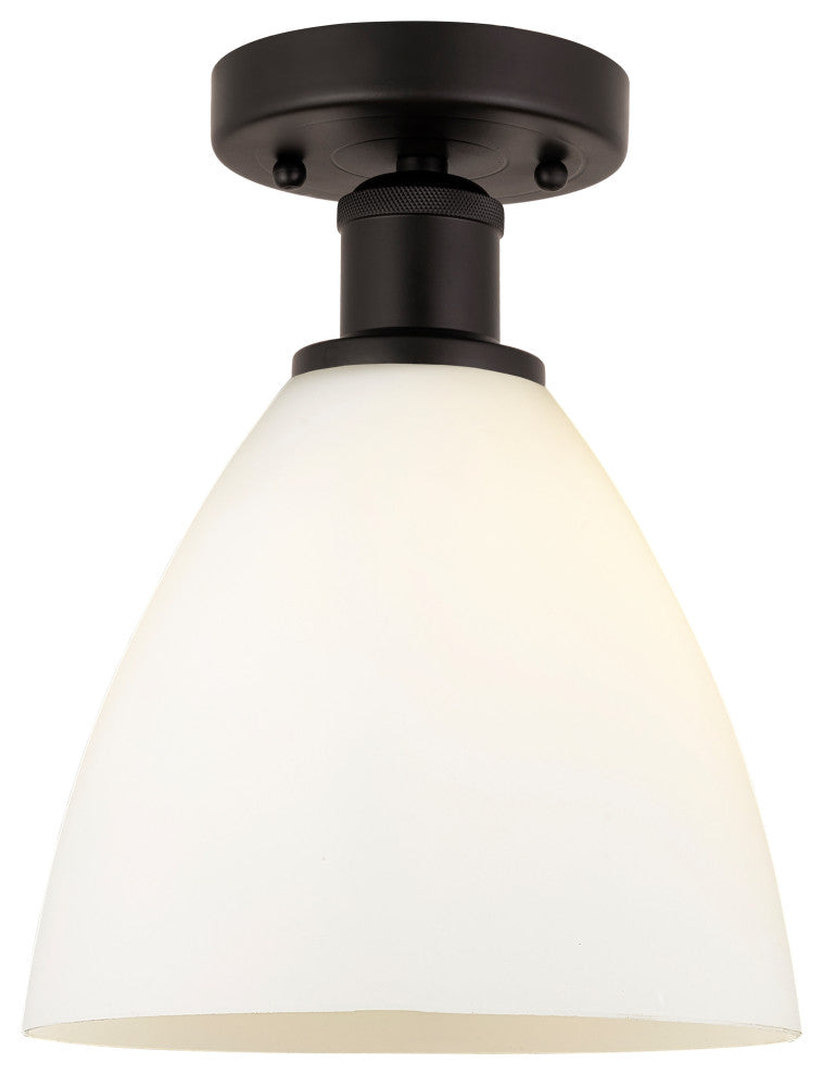 Innovations 616-1F-OB-GBD-751 1 Light Semi-Flush Mount, Oil Rubbed Bronze