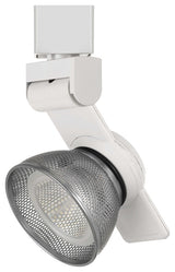 12W LED Track Fixture, Mesh Brushed Steel