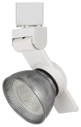 12W LED Track Fixture, Mesh Brushed Steel