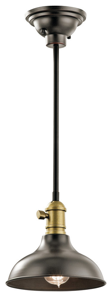 Mini Pendant/Wall 1-Light, 8"x7.5"