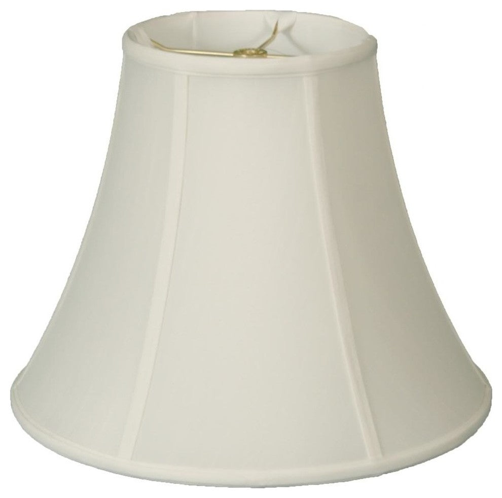 Royal Designs True Bell Lamp Shade, White, 3.75"