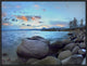 Rocky Shoreline Along Hidden Beach, Lake Tahoe, Nevada, 24"x18"