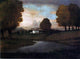 Ralph Earl Landscape of the Ruggles Homestead, 21"x28" Gallery Wrapped Canvas