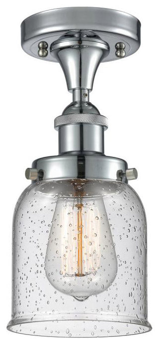 INNOVATIONS LIGHTING 916-1C-PC-G54-LED Small Bell 1 Light Semi-Flush Mount