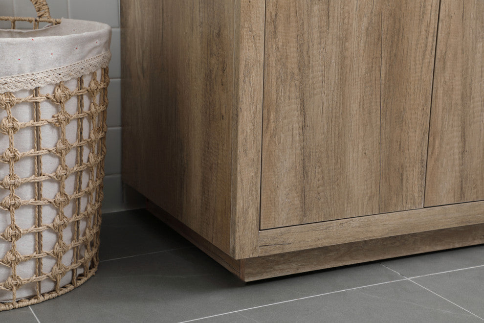 Bethany Single Bathroom Vanity, Natural Oak, 42"
