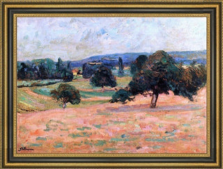 Armand Guillaumin Ile De France Landscape Framed Premium Canvas Print, 18"x27"