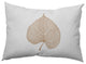 Leaf Study Accent Pillow, Caramel, 14"x20"
