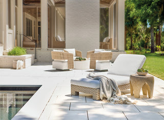 Bernhardt Trapani Outdoor Cocktail Table