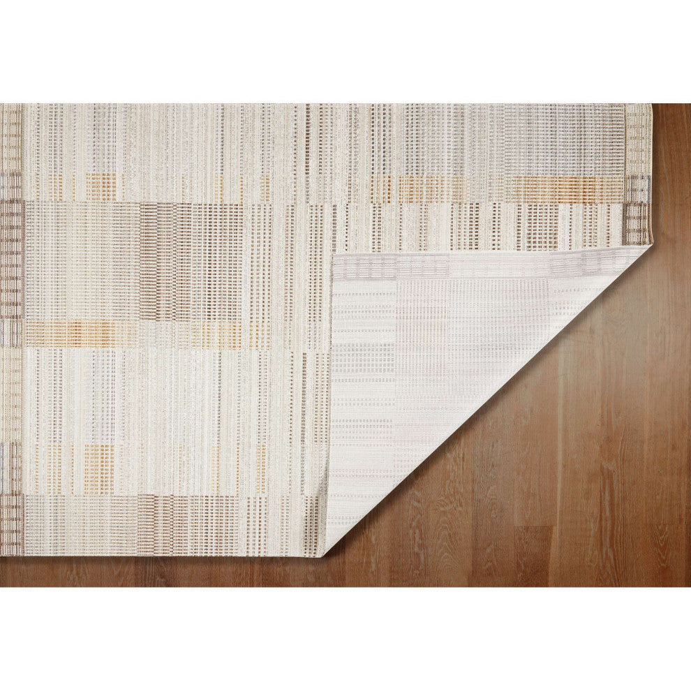 Ava Grid Area Rug - Neutral, 8'10"x12'2"