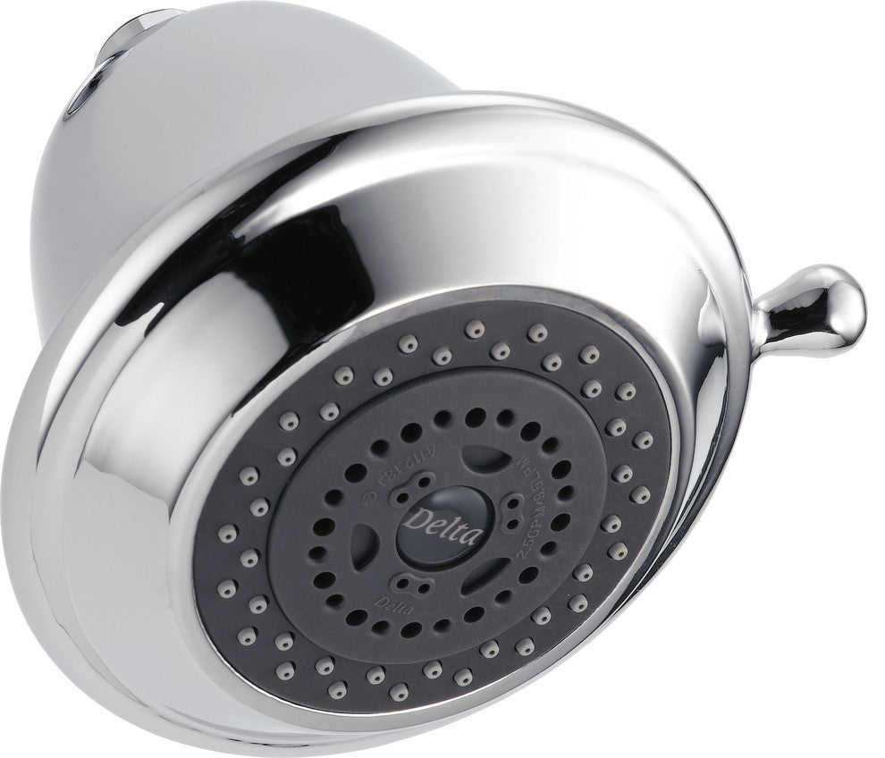 Delta Showering Components Premium 3-Setting Shower Head, Chrome, RP43381