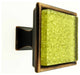 Sparkling Golden Sand Crystal Glass Oil Rubbed Bronze Madison Classic Knob