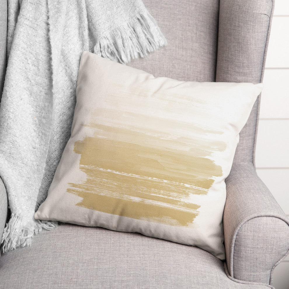Gradient Strokes 5 16x16 Indoor / Outdoor Pillow