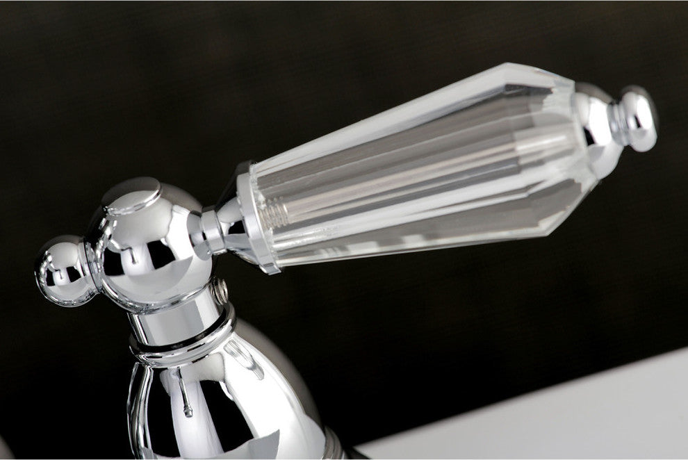 Kingston Brass 4" Centerset Bathroom Faucet, Polished Chrome