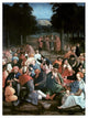 "Miracle of the Loaves & the Fishes" Paper Print by Lucas Van Leyden, 28"x38"