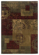Oriental Weavers Tybee Collection Green/Red Geometric Indoor Area Rug 8'2"X10'