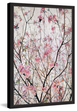 "Pink Blossoms" Framed Painting Print, 12x18