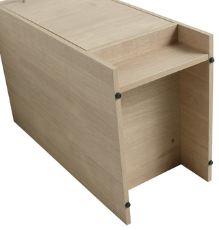 12 inch Plywood Freestanding Bathroom Vanity Set with Shelf and Slate Top