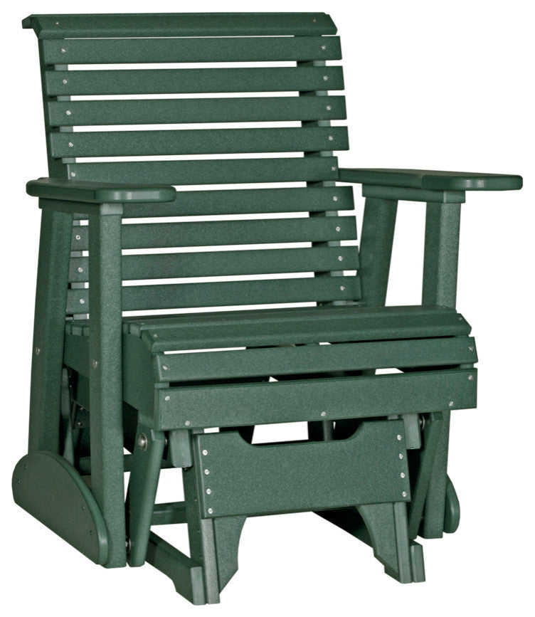 Poly Plain Glider, Green, 2 Foot, Standard