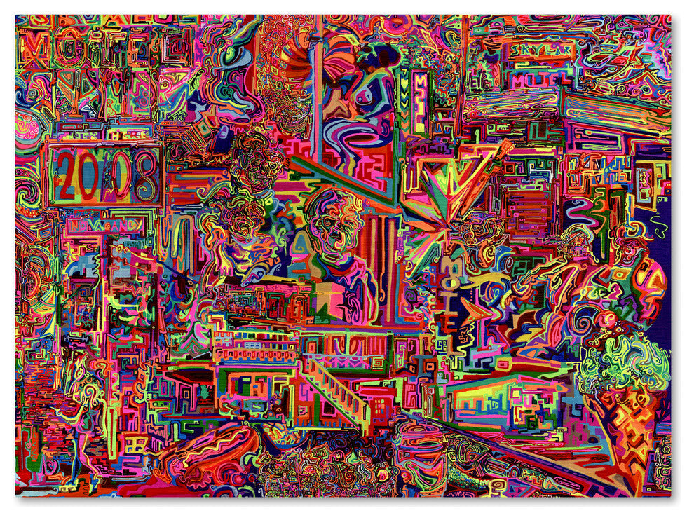 Josh Byer 'Millions Served' Canvas Art, 19x14