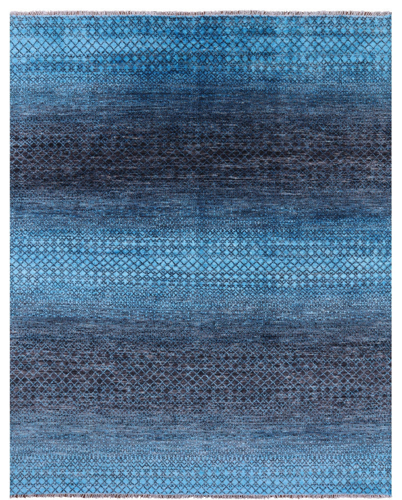 Savannah Grass Handmade Wool & Silk Rug 8' 2" X 10' 0" - Q15448