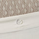 Madison Park Signature Grace Button Accent Taupe Duvet Cover Set w Insert, King