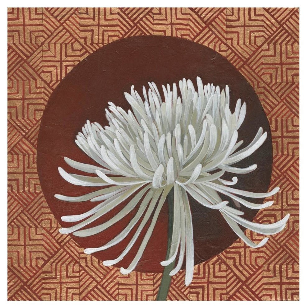 "Morning Chrysanthemum III" Digital Paper Print by Kathrine Lovell, 26"x26"
