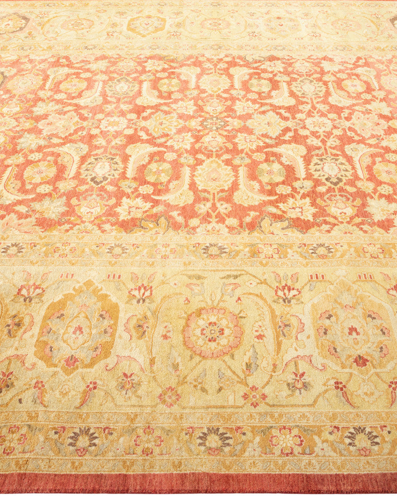 Mogul, One-of-a-Kind Hand-Knotted Area Rug Orange, 8'3"x10'7"