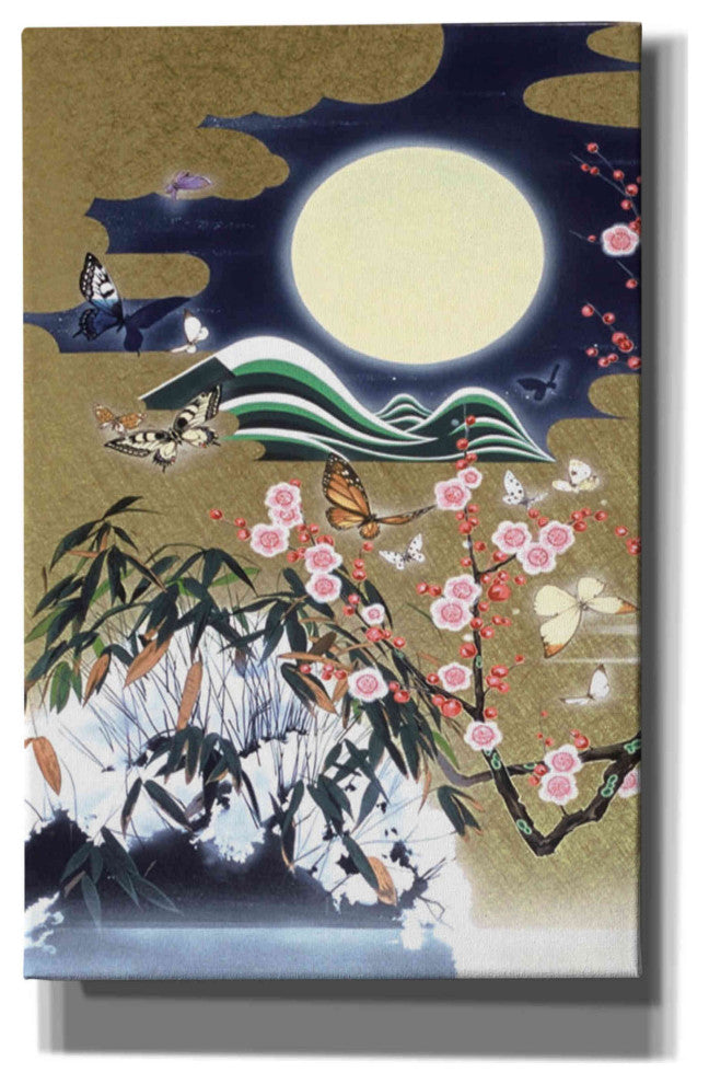 Epic Graffiti 'Mugen 1' by Zigen Tanabe, Giclee Canvas Wall Art, 26"x40"