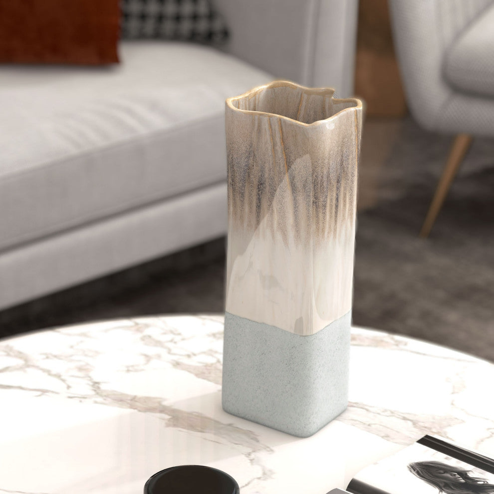 Saunton Ceramic Table Vase, Large
