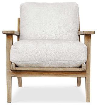 Uttermost Laid Back Sheepskin Accent Chair