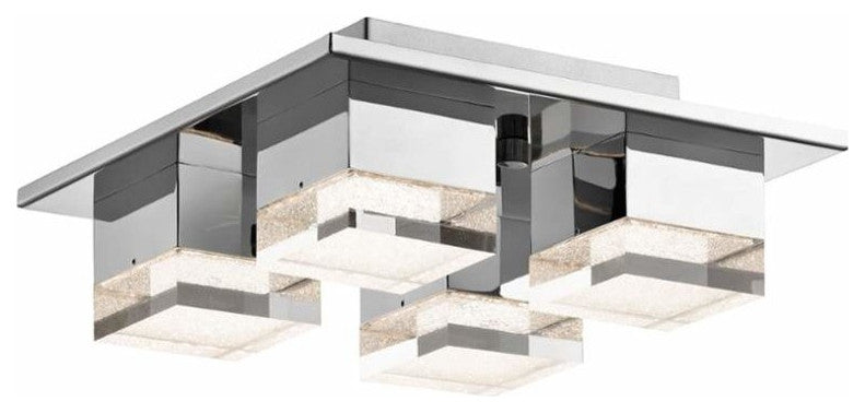 Gorve LED Flush, Chrome