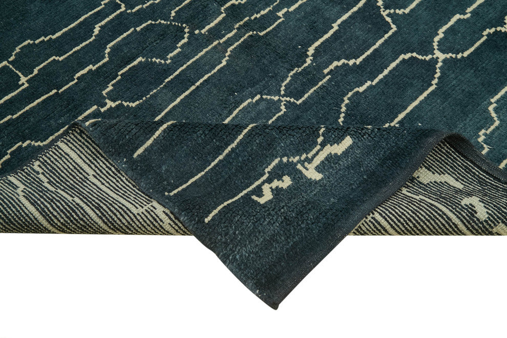 Rug N Carpet - Handmade Decorative 6' 4'' x 7' 8'' Moroccan Area Rug