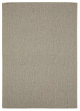 Cannes Solid Diamond Grey/ Light Grey Indoor-Outdoor Area Rug 6'7" x 9'2"