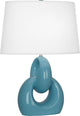 Robert Abbey RA-OB981 1-Light Table Lamp, Fusion
