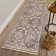 Indoor/Outdoor Marbella MB4 Mocha Machine Washable 2'3" x 10' Runner Rug