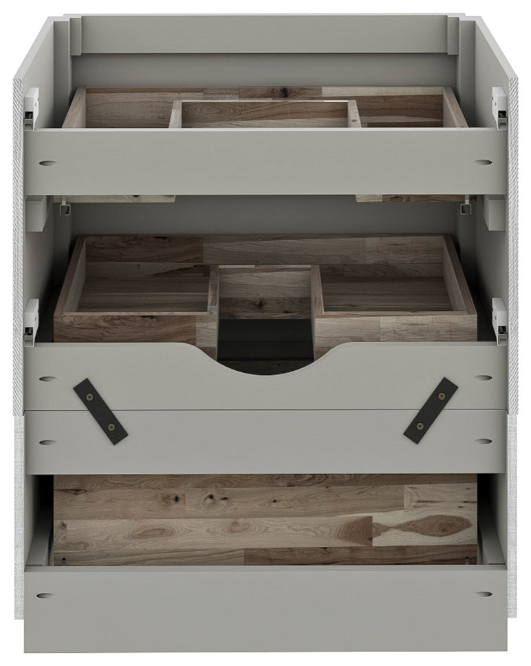 Fresca Formosa Floor Standing Bathroom Cabinet, Sage Gray, 58", Cabinet Only