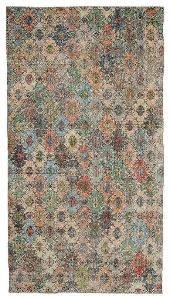 Rug N Carpet - Hand-knotted Turkish 5' 10'' x 10' 8'' Wool Vintage Rug