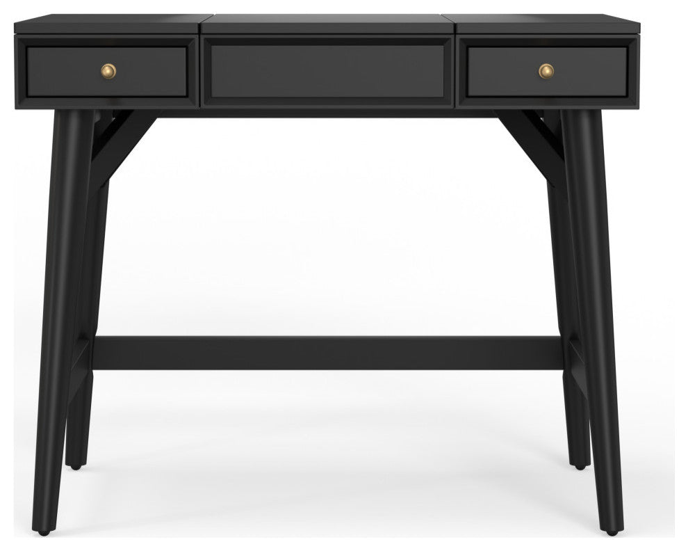 Flynn Bedroom Vanity, Black