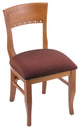 Holland Bar Stool, 3160 18 Chair, Medium Finish, Axis Paprika Seat