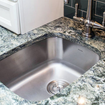 Nantucket Rectangle Undermount Bar and Prep Sink, 18 Gauge, 18.5"x15"x8"