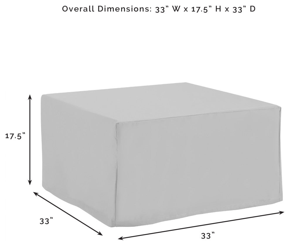 3-Piece Cover Set, Gray, Sofa, 2 Square Table