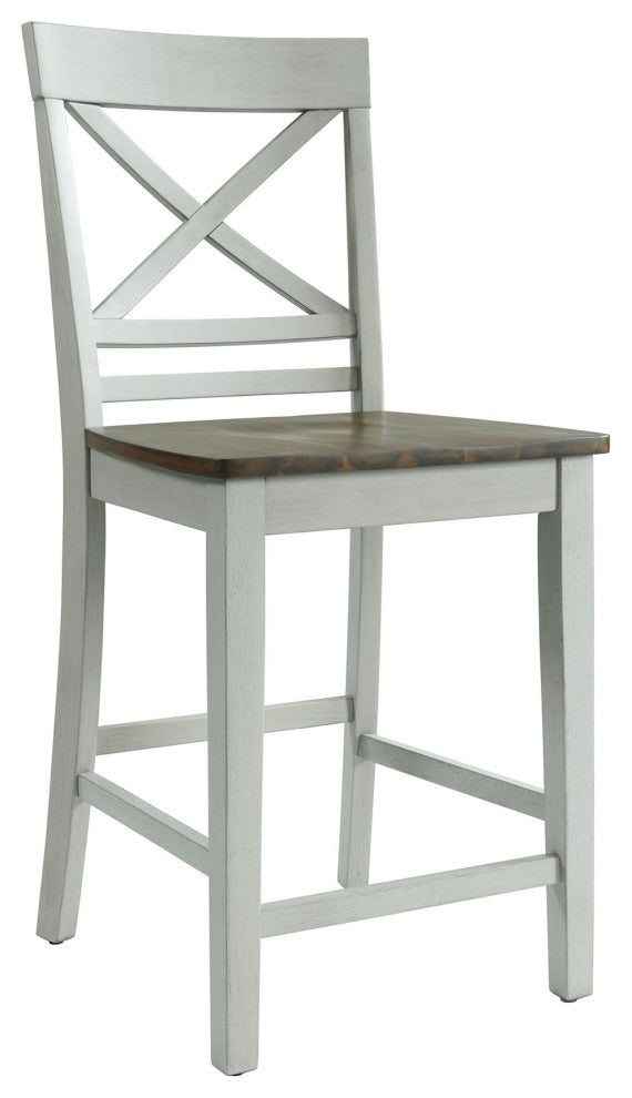 Picket House Bedford 7 Piece Counter Height Dining Set Table and 6 Chairs