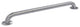 Kingston Brass 48" Stainless Steel Grab Bar, Brushed Nickel